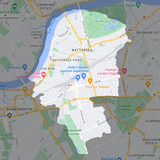 Map Junction SW11